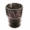 Tie-Top, 55 Gallon, 4 mil Straight Bottom Flexible Drum Liners,50 Pack