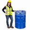 Tie-Top, 55 Gallon, LDPE, 4 mil - Round Bottom Liners, 100 Pack