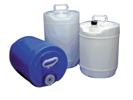 4, 5 & 6 Gallon Tight-Head Plastic Jugs & Closures