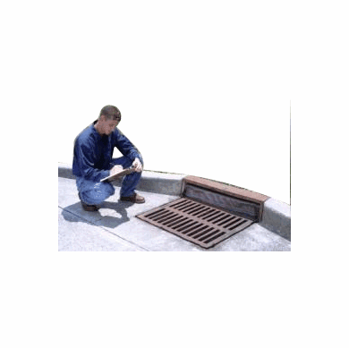 Ultra DrainGuard Curb-Insert Style Oil & Sediment Model 42"-60" Curb Inlet