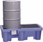 Ultra Fluorinated Poly Spill Pallets For Chlorinated Solvents 2-drum With Drain Plug