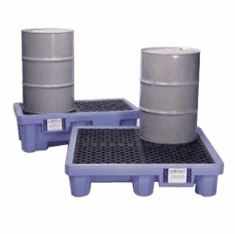  Ultra Fluorinated Poly Spill Pallets for Chlorinated Solvents