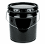 Unlined Rust-Inhibitor 5 Gallon Open-Head Steel Pails w/ Lug Cover <br>41-53715-5LUG