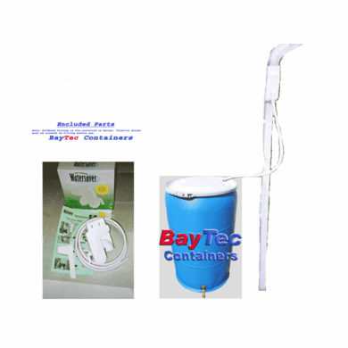 Used/Reconditioned 55 Gal Open Head Rain Barrel Kit<strong><font color="#FF0000"> Free Shipping</font></strong>