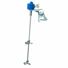 Variable Speed TEFC Electric Open-Head Drum Mixers 1/2 Horsepower