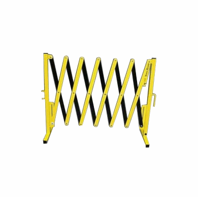 Versa-Guard Expanding Portable Barricade  20" - 15' 2"  Casters with wheel locks