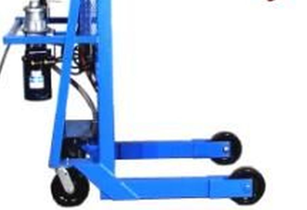 Vertical Lift Drum Pourer Scale Equiped