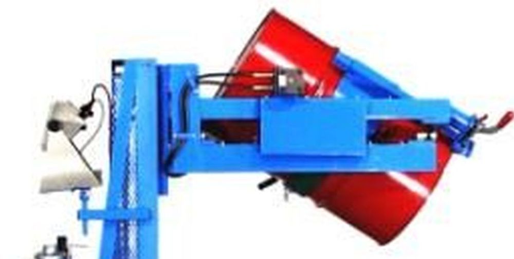 Vertical Lift Drum Pourer Scale Equiped