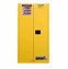 Vertical Storage Self Closing Justrite Safety Drum Storage Cabinets 1-55 gal. | Dim. H x W x D (in.): 65 x 34 x 34
