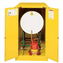 Vertical Storage Self Closing Justrite Safety Drum Storage Cabinets 1-55 gal. | Dim. H x W x D (in.): 65 x 34 x 34