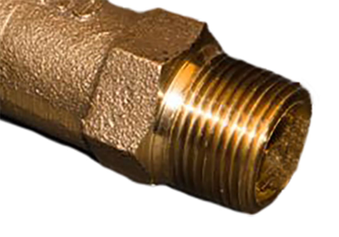 SelfClosing Solid Brass Drum Faucet 3/4 inch NPT Inlet with Viton Seals