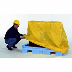 Weather cover, 4-drum For Movable Spill Pallet