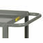 Welded Service Cart Shelf Lip Shelf  2 Shelves  30" x 60"