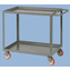 Welded Service Cart Shelf Lip Shelves  2 Shelves  24" x 36"