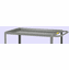 Welded Service Cart Shelf Lip Shelves  3 Shelves  24" x 36"