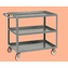Welded Service Cart With Lip Shelves | 3 Shelves 18" x 24"