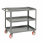 Welded Service Cart With Shelf Lip |  3 Shelves  24" x 48"