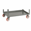 Welded Service Carts w/ Flush Top & Middle Shelves 2 Shelves  24" x 48"