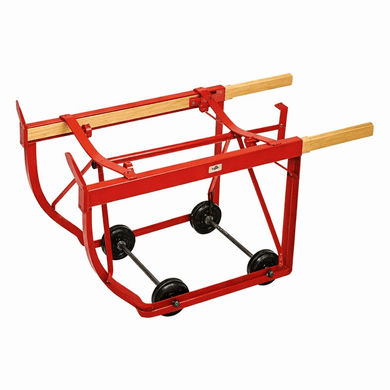 Welded Steel construction Combination Drum Cradle with Steel wheels