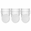White 5 Gallon Buckets and Flat Lids  Food Grade Combo 3 Pack <Font color="red"> Special Combo Free Shipping</font>
