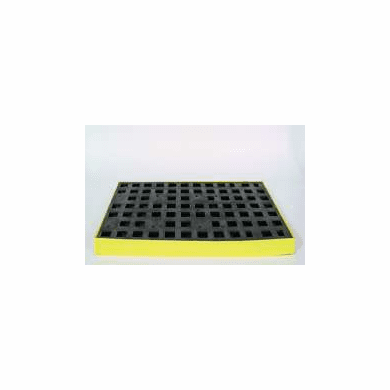 White Low Boy Spill Deck 4-drum deck 18 Gallon Sump