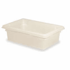 White  Polyethylene Food Box Rubbermaid 3.5 Gal 18" x 12" x 6"