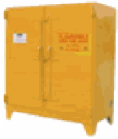 Heavy-Duty Safety Cabinets 180 Gallon 1 Doors 3 Shelves-yellow