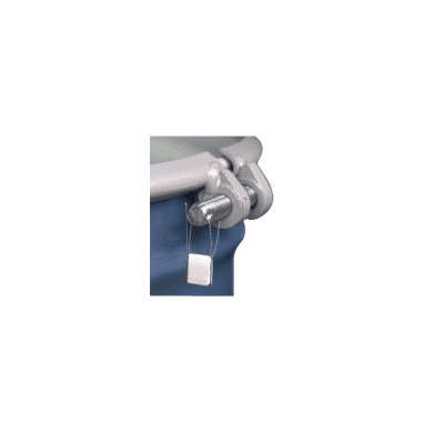 Wire 6 inch Light Gauge Self-Lock Metal Drum Seals-100 Pack