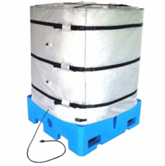 Wrap-Around Plastic Tote Tank/IBC Heater 240v,2880w,48"