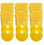 Yellow 5 Gallon Buckets and Spout Lids  Food Grade Combo 6 Pack <Font color="red"> Special Combo Free Shipping</font>