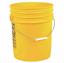 Yellow 5 Gallon Plastic  Buckets and Gamma Seal Lids  Food Grade Combo 3 Pack <Font color="red"> Special Combo Free Shipping</font>
