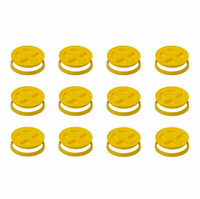 Yellow Gamma Seals Case of 12<br><font color="green"> FREE SHIPPING</font color>