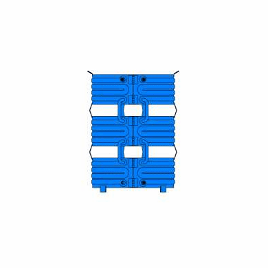Zinc Steel,Heat or Cool 55 Gallon Drums.3-Sections