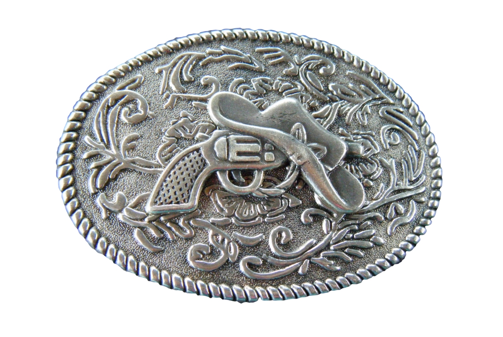 Cowgirl Cowboy Western Colt Gun Hat Rodeo Rider Belt Belt Buckle Buckles