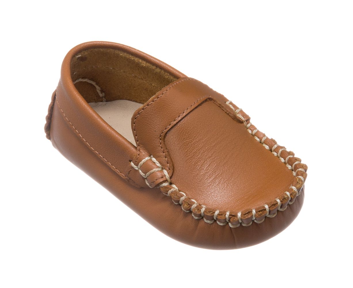 Elephantito Baby Boys Shoes Moccasins Natural