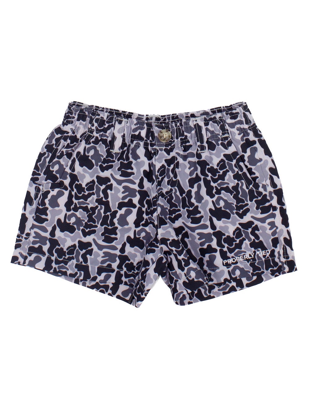 Properly Tied Boys Mallard 2.0 Shorts Camo Print Shadow
