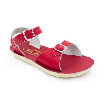 Salt Water Sun-San Surfer Sandals - Red