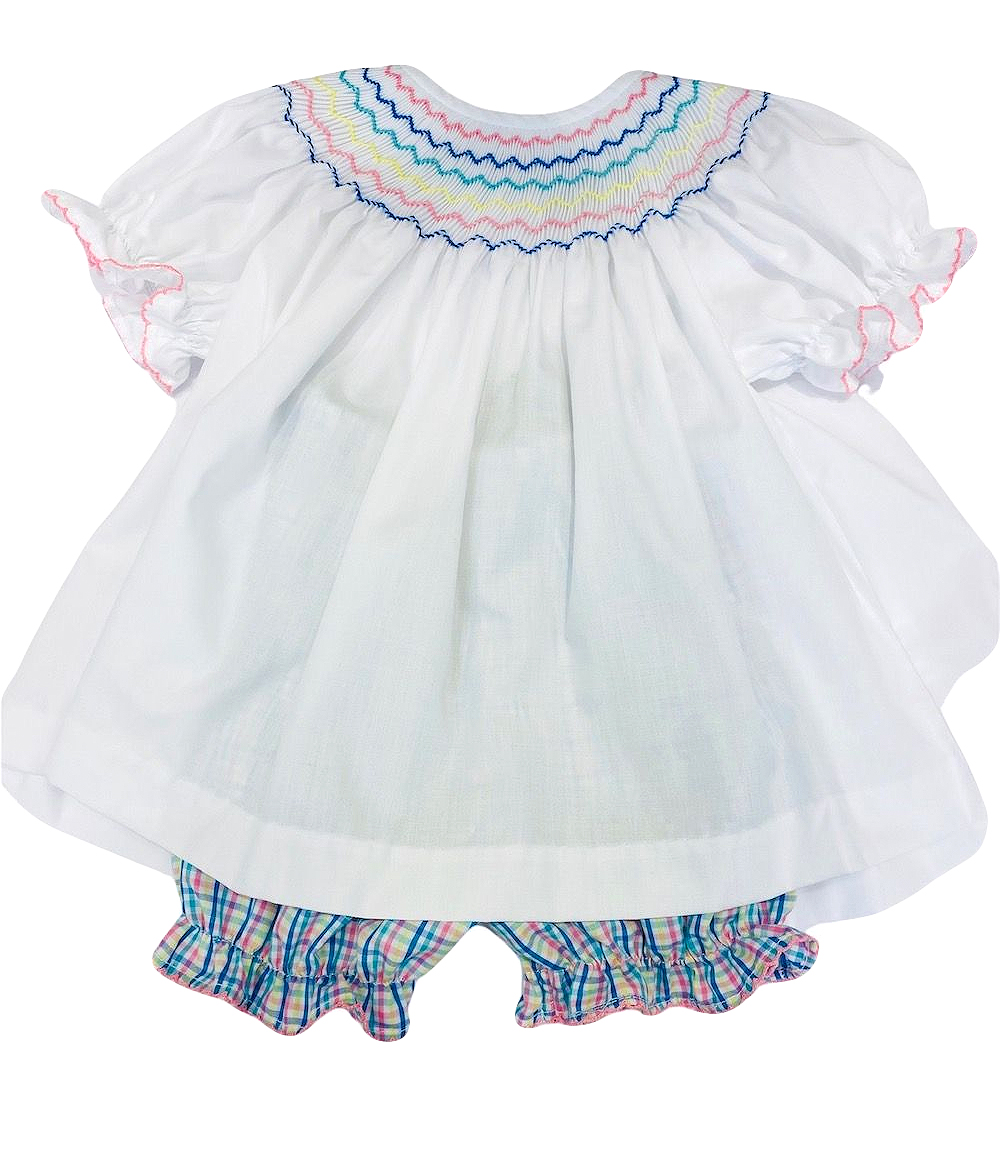 The Best Dressed Child Baby / Toddler Girls Spring Plaid Bloomers Set