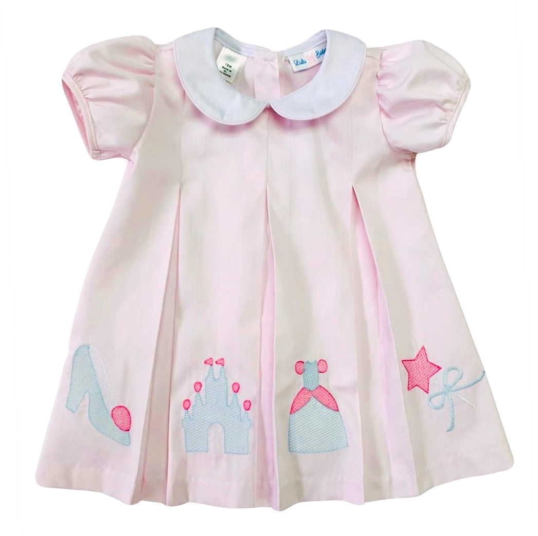 The Best Dressed Child Girls Dress Princess Slipper / Castle / Wand