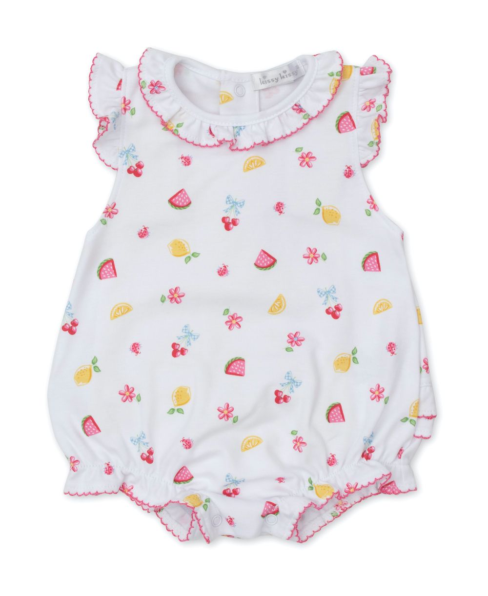 Kissy Kissy Baby Girls Ruffle Bubble Tropical Dreams