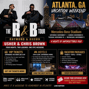 Usher And Chris Brown Atlanta Usher And Chris Brown Atlanta