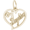 #1 Daughter Charm 10K Gold - 10-6145