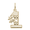 #1 Mom Charm  - Gold Plated  - 10-7289-0-GP