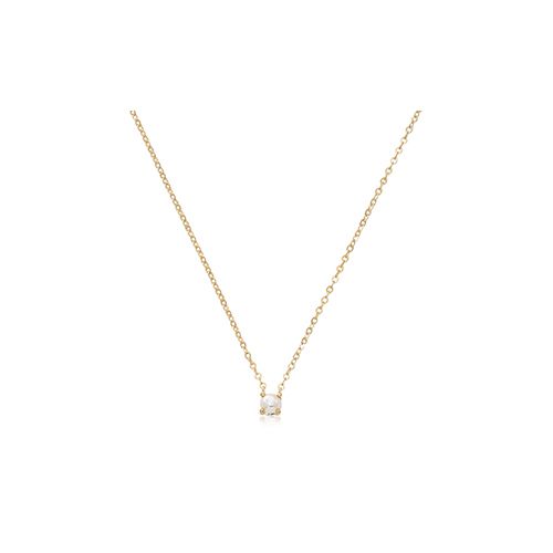 14K Gold 4mm Pearl Necklace