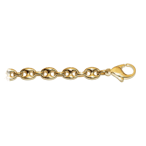 14k Gold Anchor Link 7 Inch Bracelet - 527