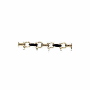 14k Gold Baby Enamel 7 Inch Bracelet - 517 E