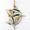 14k Gold Billfish Slam Diamond Enamel Pendant - 223 DE