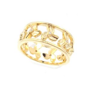 14k Gold Cleaver Prop Ring - 770