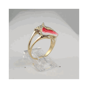 14k Gold Conch Ring - 765 E