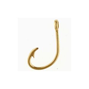 14k Gold Hook Pendant - 169